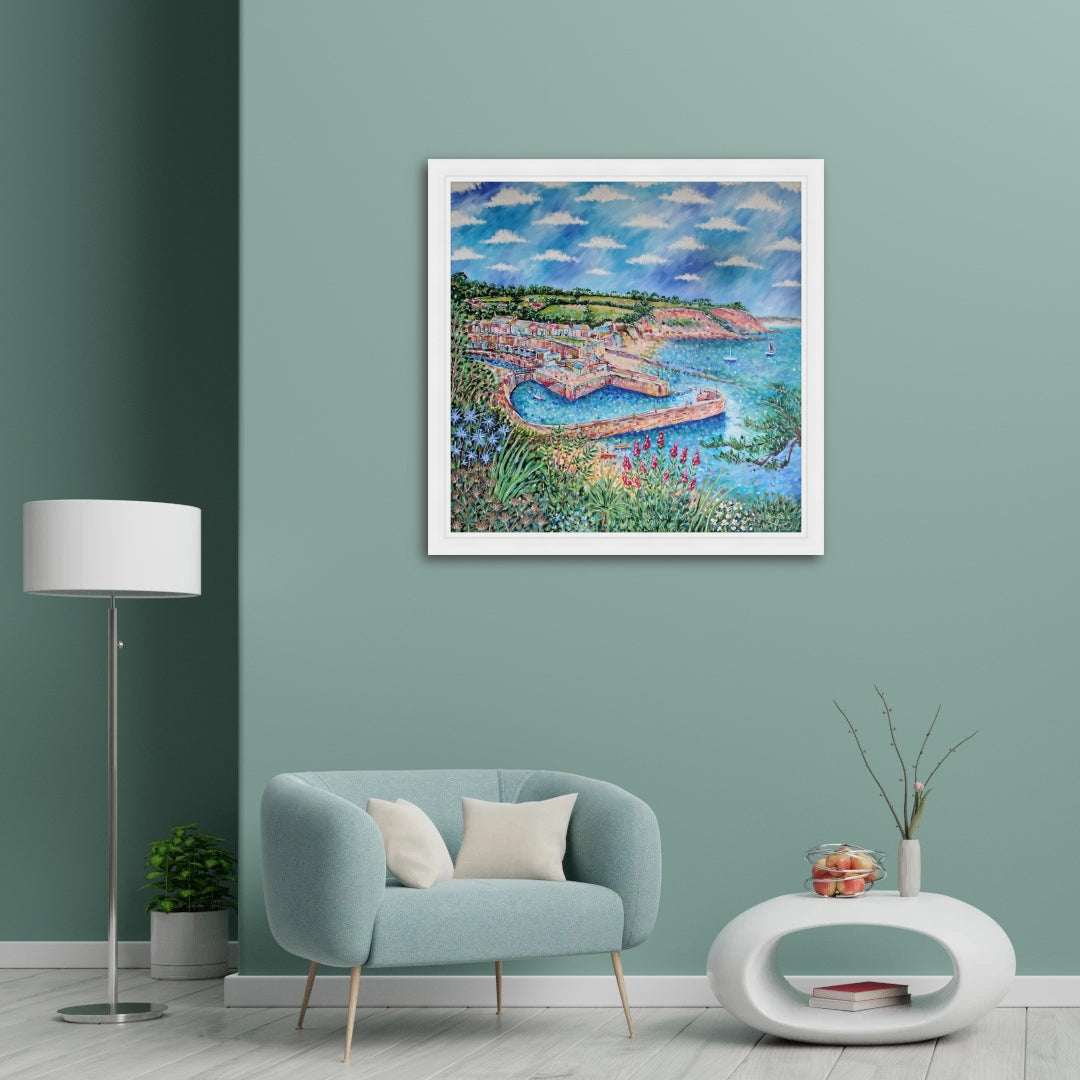 Summer Flowers, Charlestown by Paul Clark