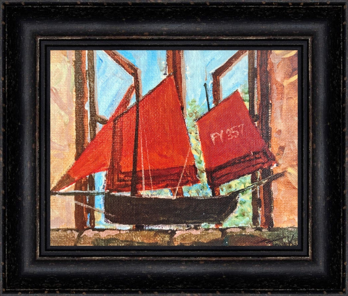 "Boat in the Window" by Toni Knights