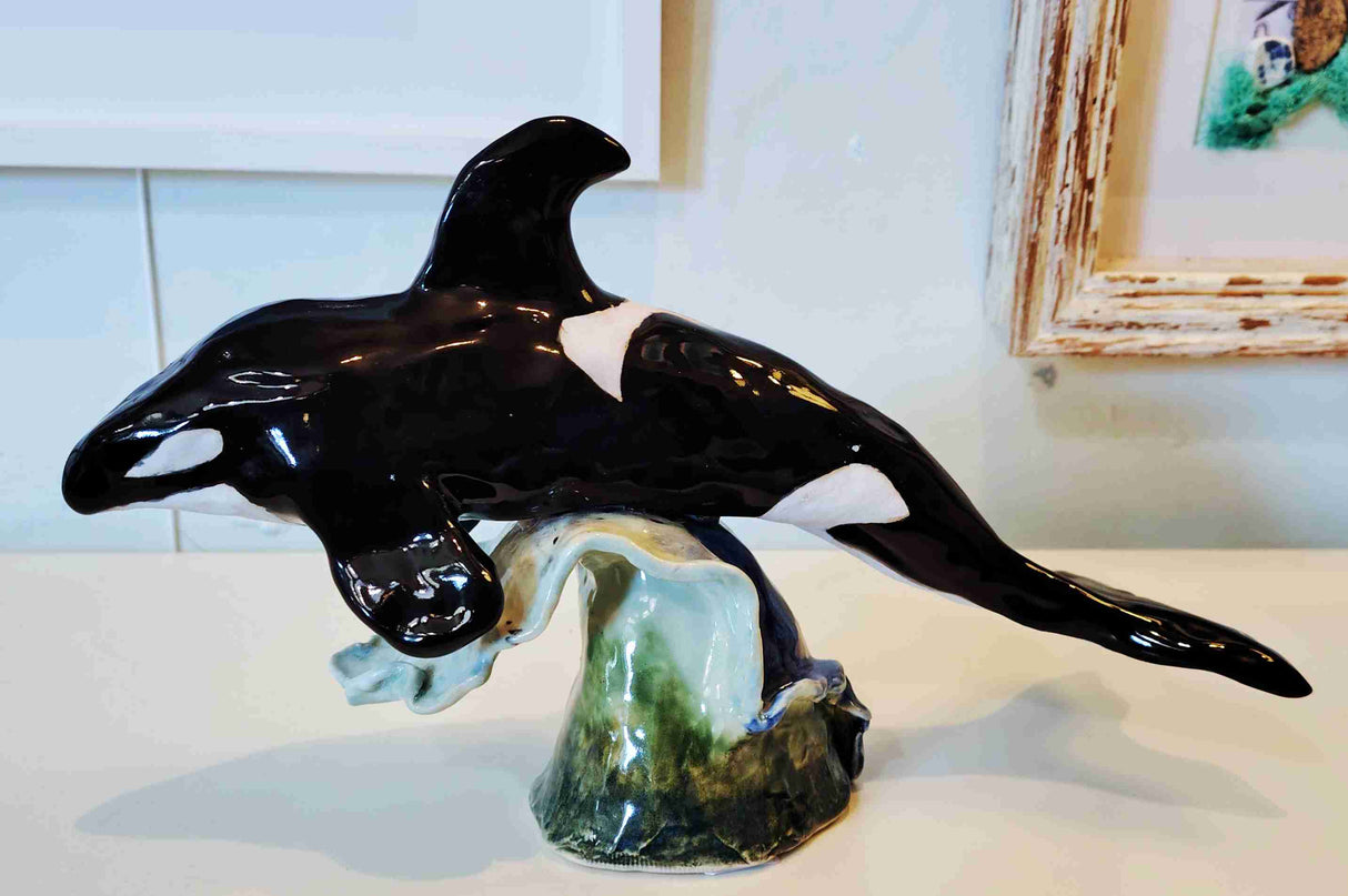 Ceramic Whale by Wellydog Ceramics COM