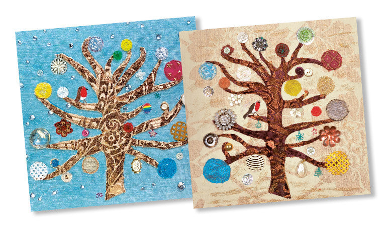 Christmas card pack of 10 by Jackie Gale