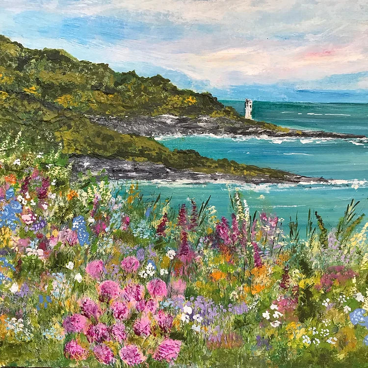 "Coastal Florals" print by Claire London (COM)