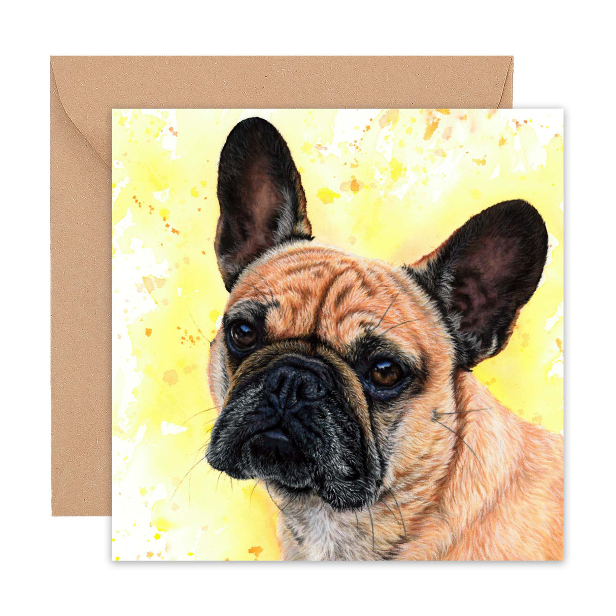 Co the French Bulldog card by Naomi Jenkin