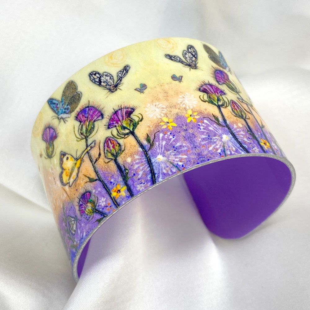 Flutterbies Cuff Bangle Bracelet by Dawn Maciocia