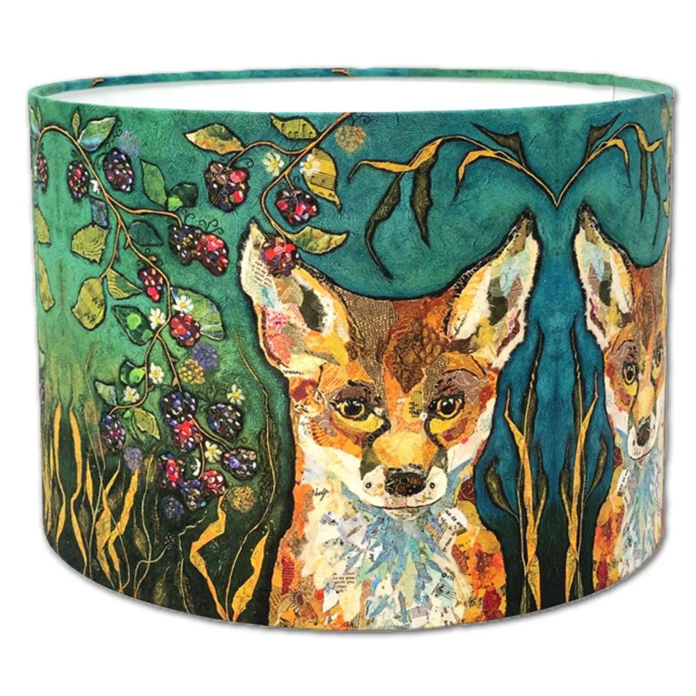 " Fox and Brambles" lampshade