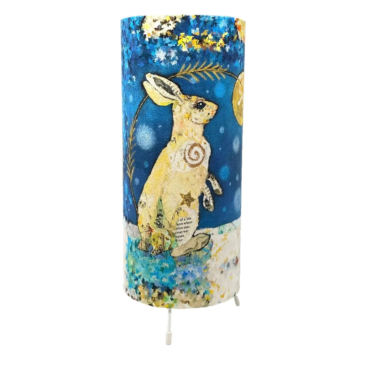 Luna Hare Cylinder Lamp by Dawn Maciocia