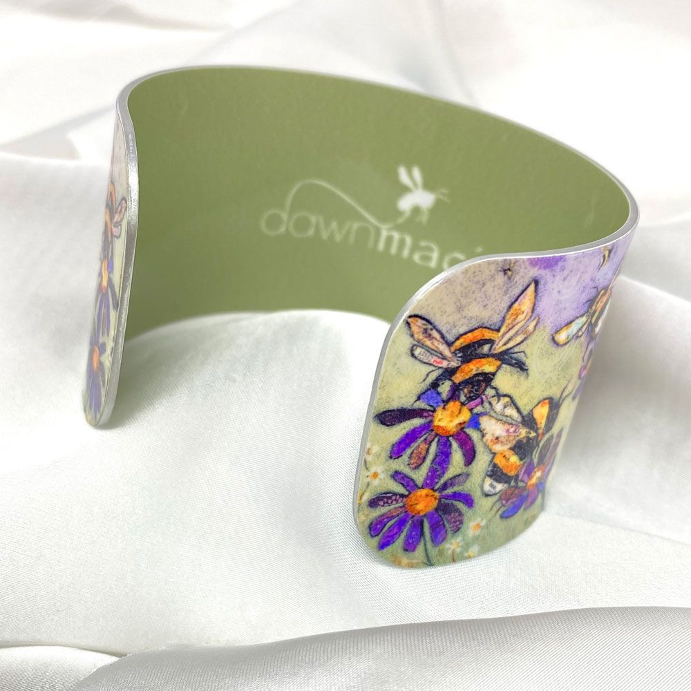 Humble Bumbles Cuff Bangle Bracelet by Dawn Maciocia