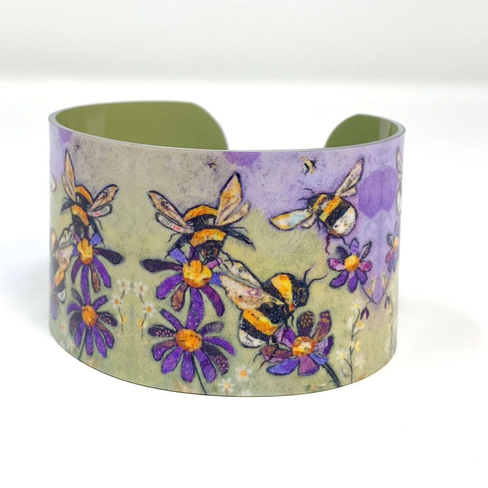 Humble Bumbles Cuff Bangle Bracelet by Dawn Maciocia