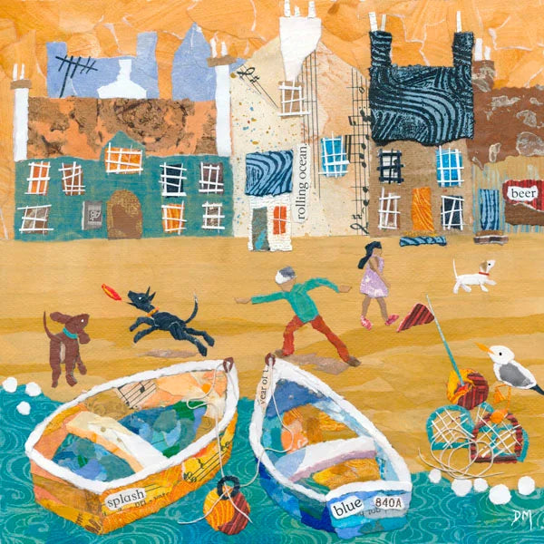"Fun On The Beach" print by Dawn Maciocia