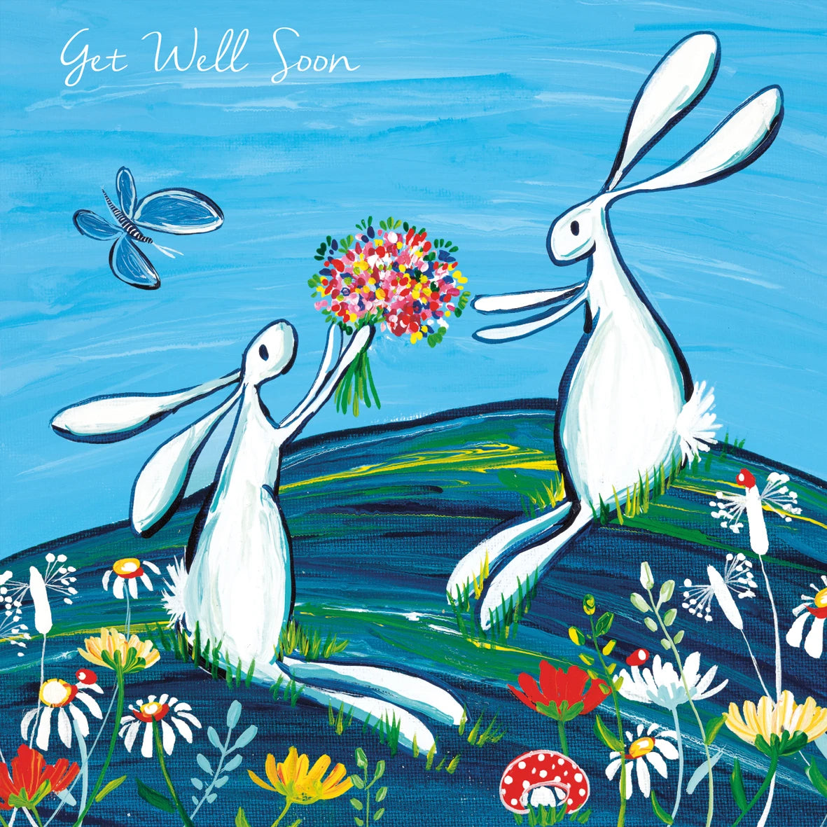 "Get Well Soon" Kate Andrew card