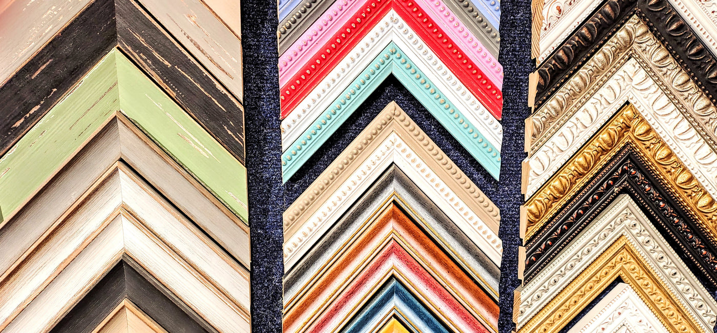 Bespoke picture frame samples