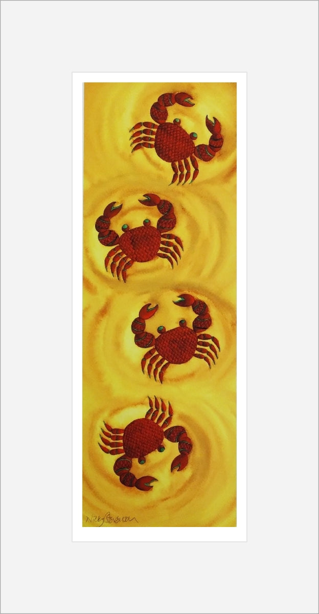 "I'm Not Going" print by Nicky Stevenson