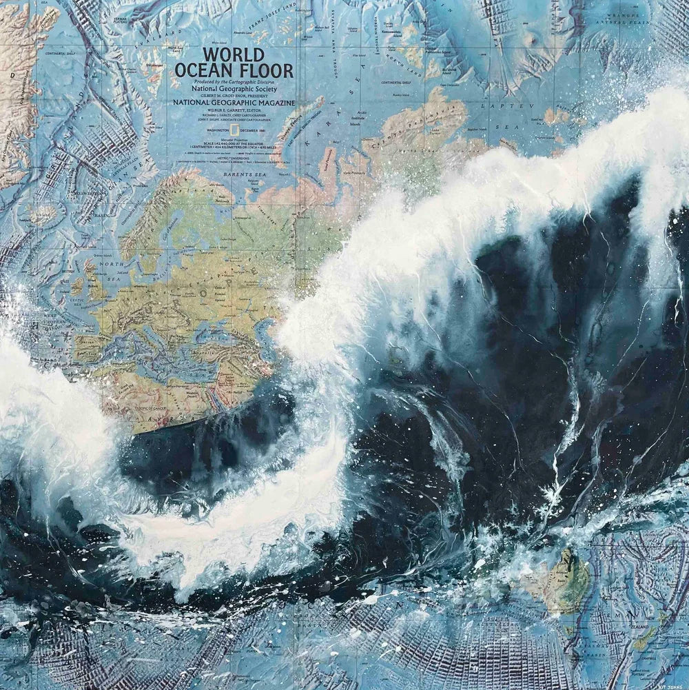 Take a Deep Breath, print by Kit Johns.