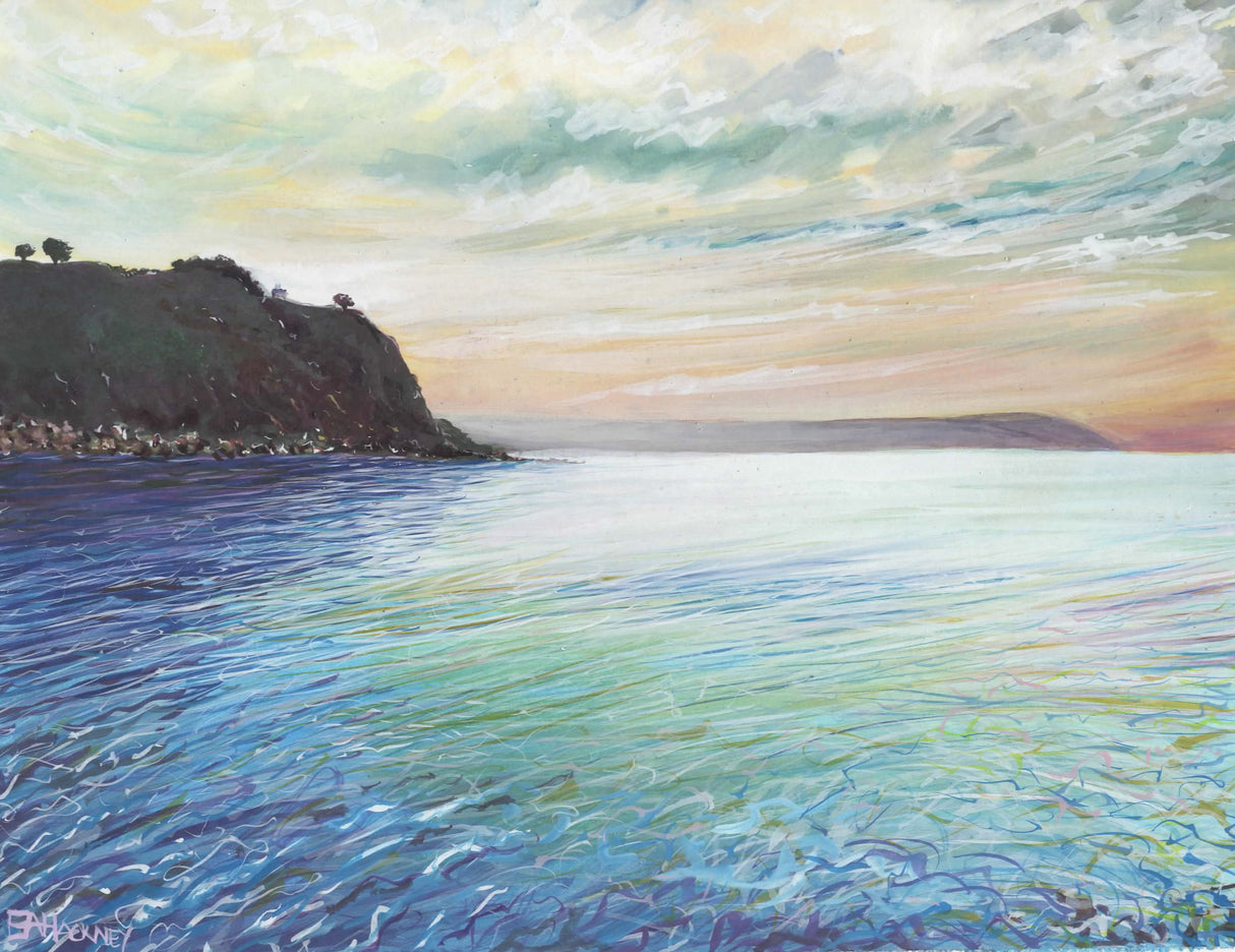 "Early Morning Charlestown" prints by Liz Hackney