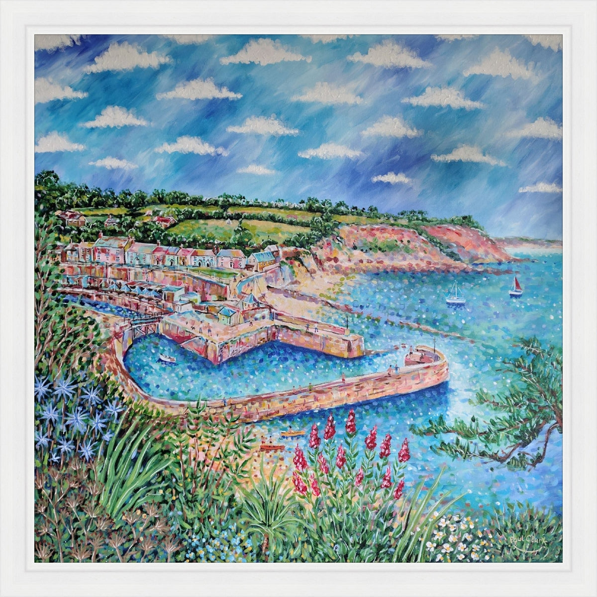 Summer Flowers, Charlestown by Paul Clark