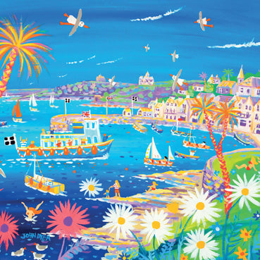 Mediterranean St. Mawes card by John Dyer