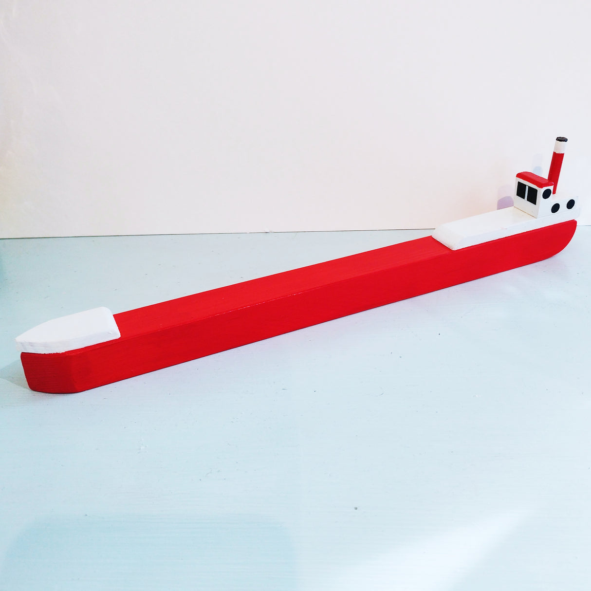 Red fishing boat by David Fry (COM)