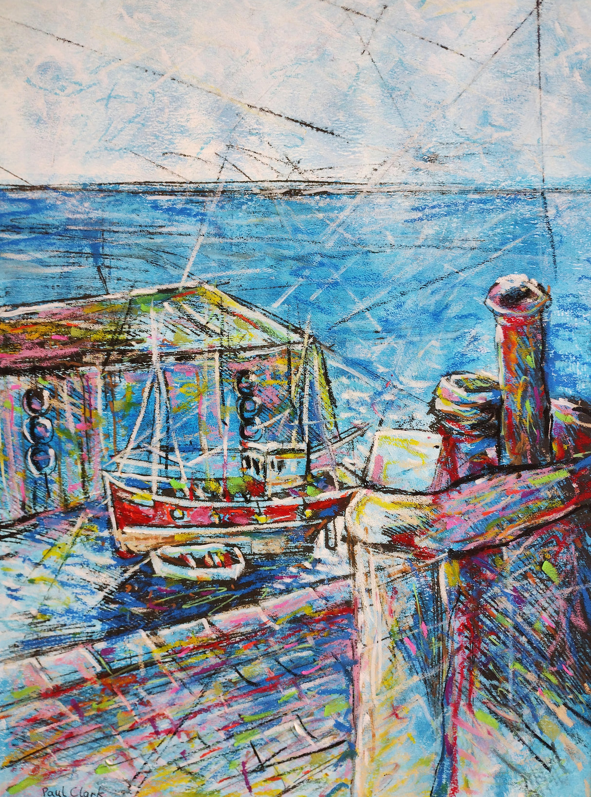 Mevagissey, Rooftop View by Paul Clark