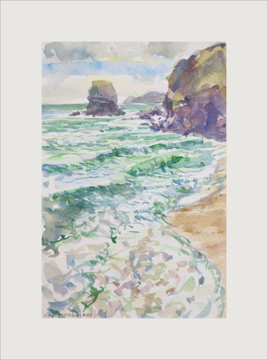"Tides Coming In At Gull Rock" by Roy Steadman