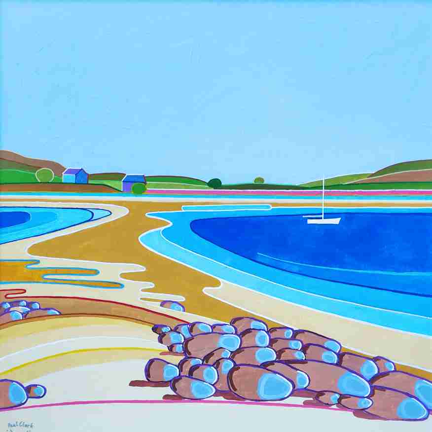 The Bar at St. Agnes and Gugh, Isles of Scilly by Paul Clark