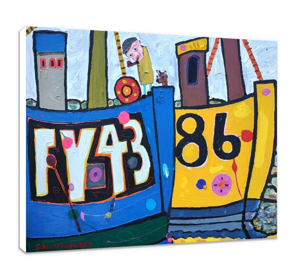 "Yellow Blue" by Julian Christophers (COM)