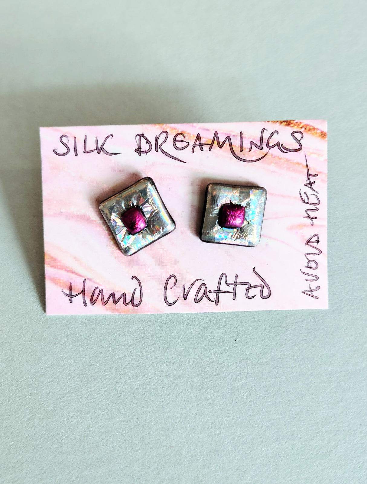 Silk Dreamings earrings.