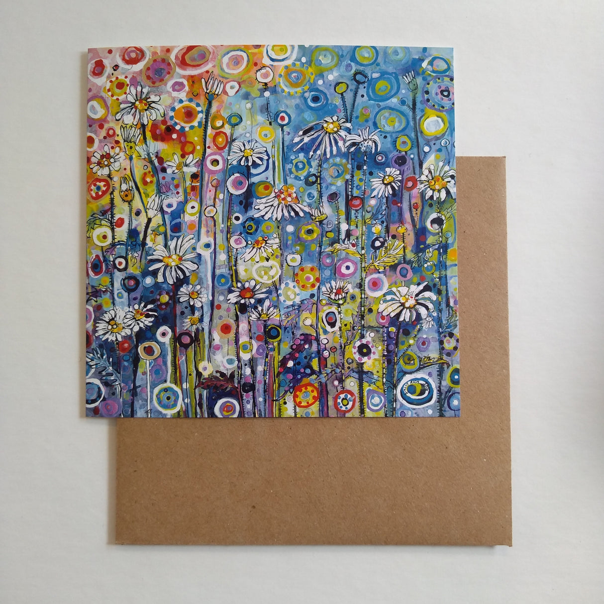 Daisies card by Sally Rich