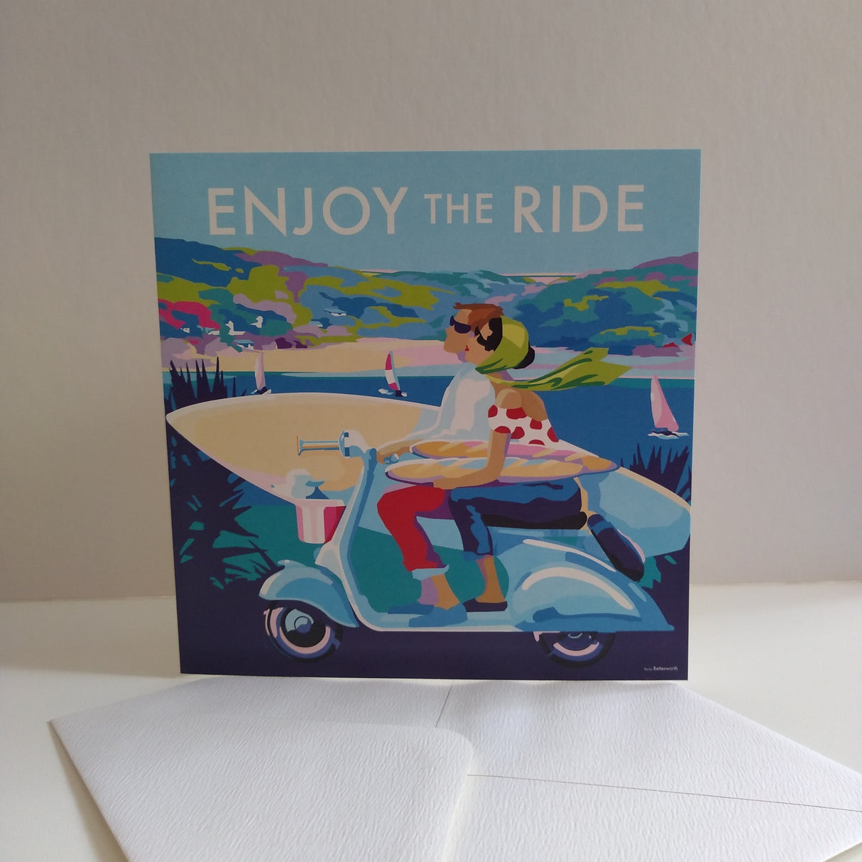 Enjoy The Ride, Becky Bettesworth Card