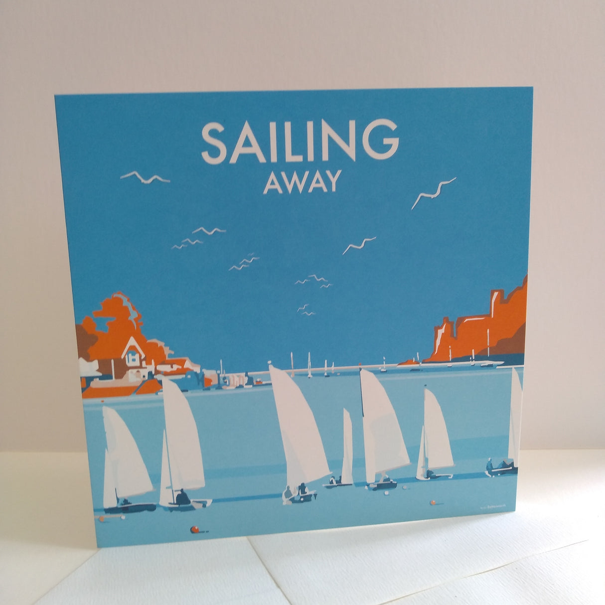Sailing Away, Becky Bettesworth Card