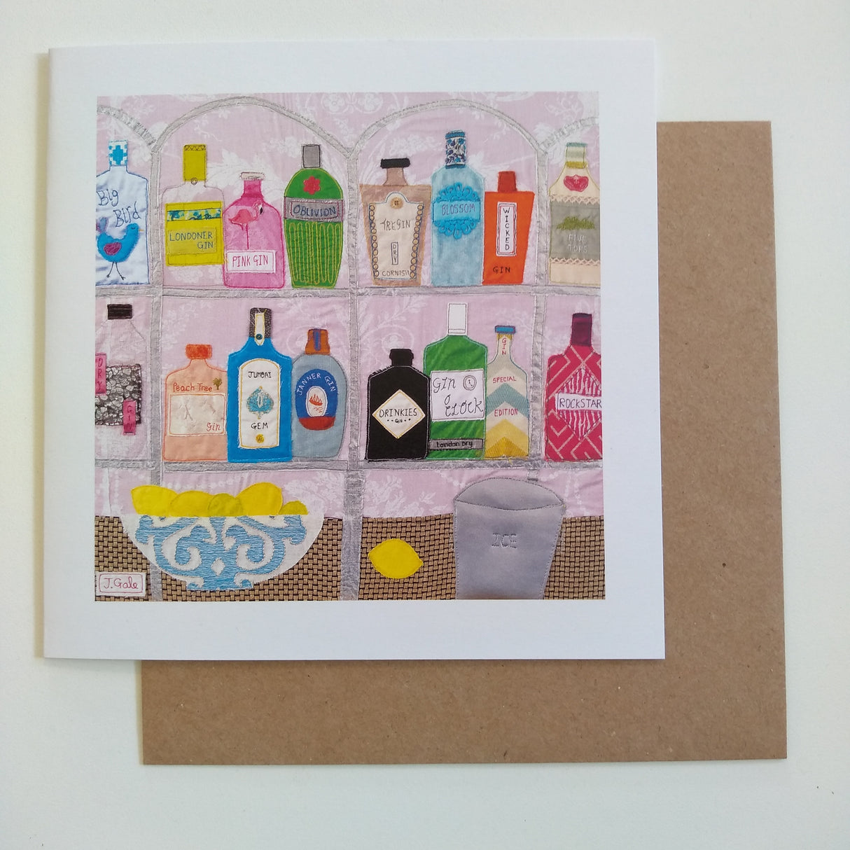 "The Gin Game" Jackie Gale Card