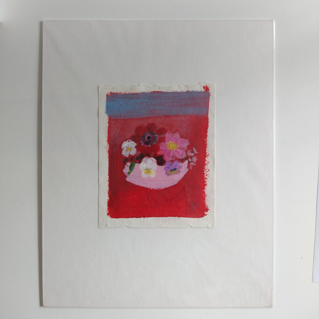 Stephanie Axtell "Red Gypsy Belle" painting (com)