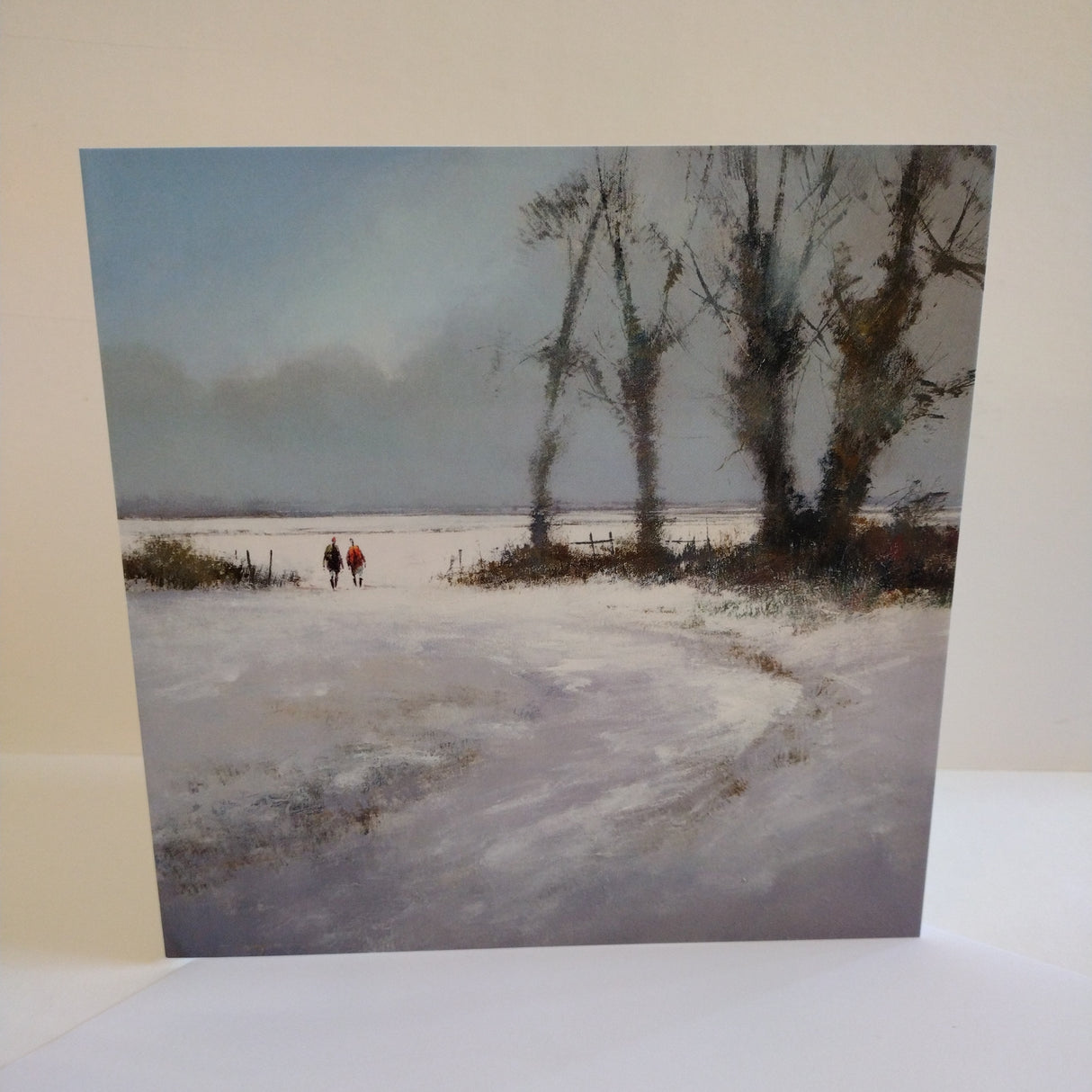"A Winter's Walk", card by Michael Sanders