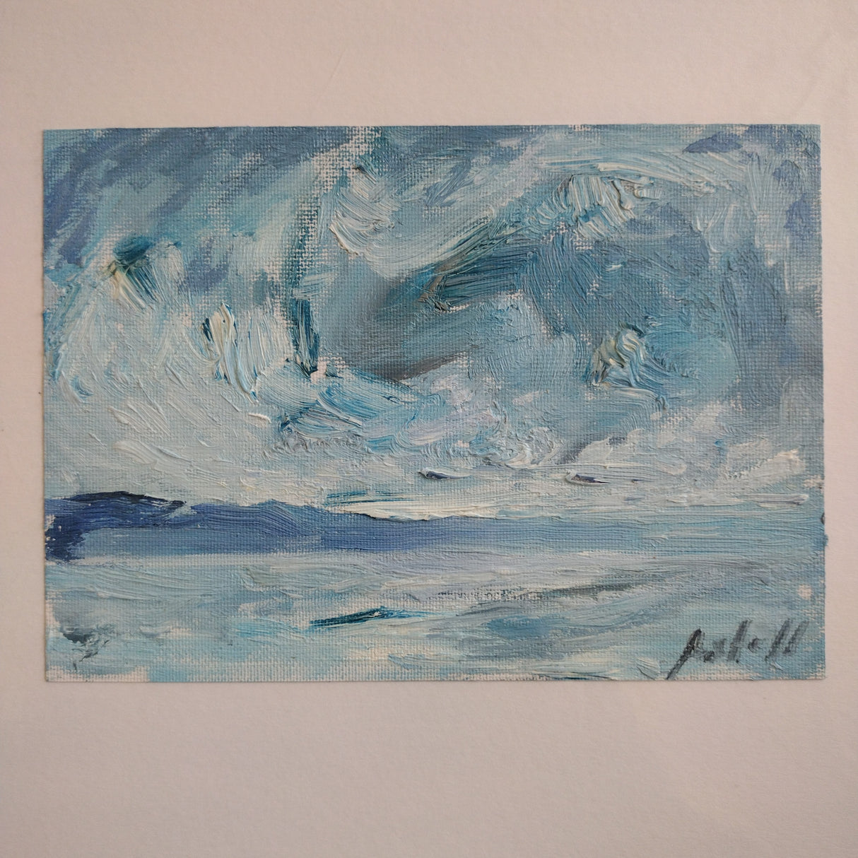 Falmouth Bay by David Axtell, original painting (com)