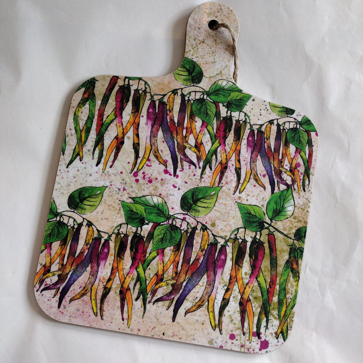 Chillies small chopping board