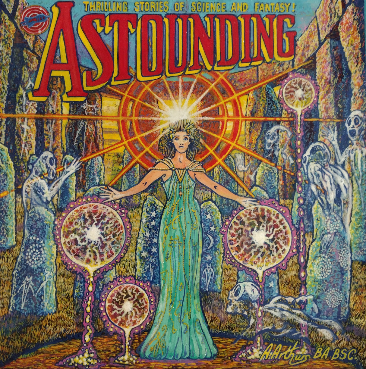 Alan Arthurs, "Astounding II, Thrilling Stories of Science and Fantasy" (com)