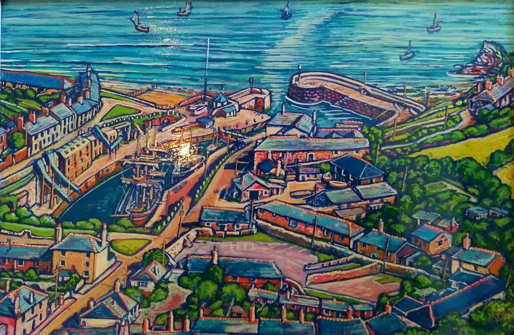 Birds Eye View, Charlestown, by Alan Arthurs (com)