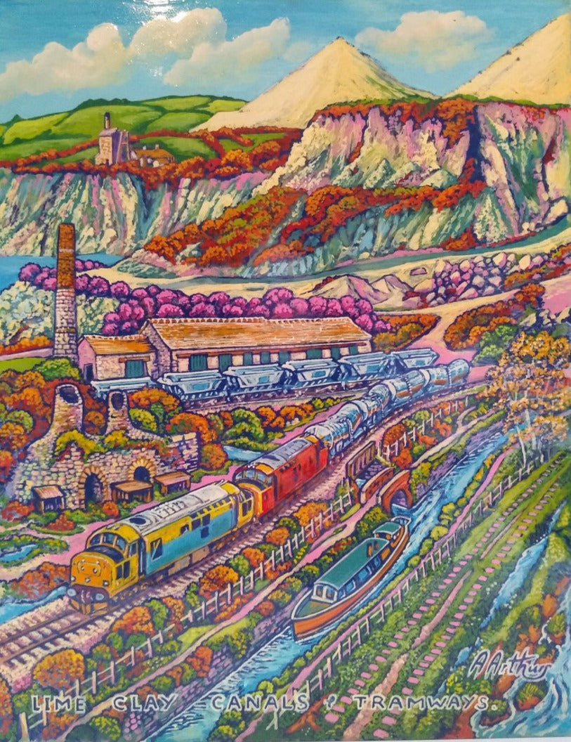 Alan Arthurs, Lime, Clay, Canals and Tramways. (com)