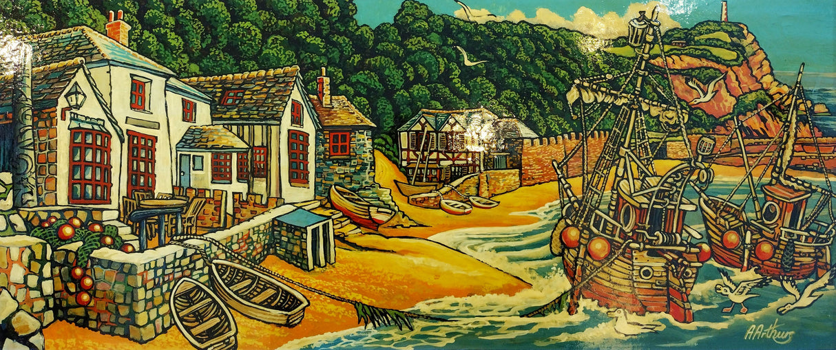 "Polkerris" by Alan Arthurs (com)