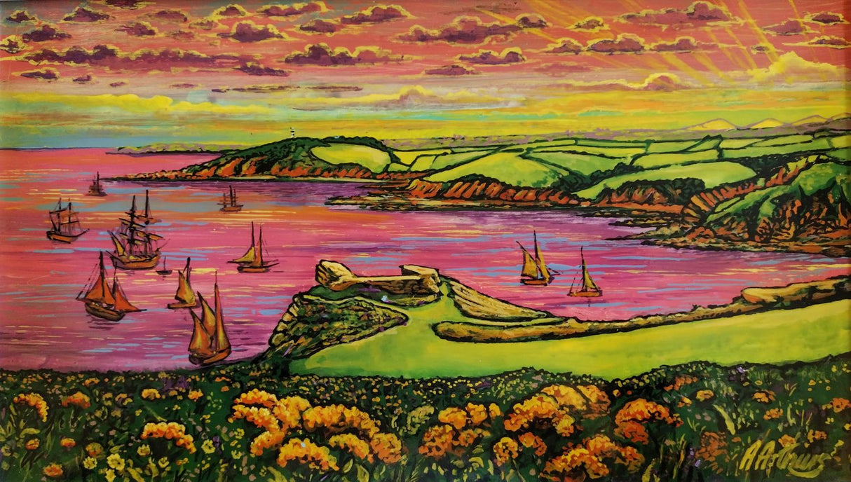 Alan Arthurs, Sailing Off Fowey (com)