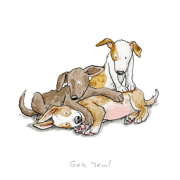 Anita Jeram A Dog's Life, Got You! print