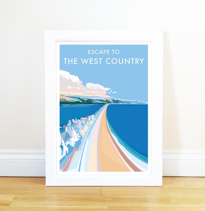 Becky Bettesworth Escape To The Westcountry print