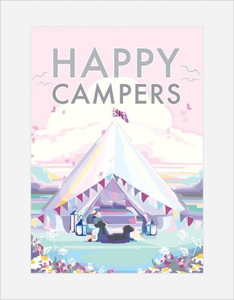 Becky Bettesworth Happy Campers print
