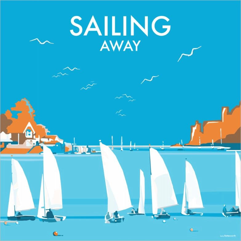 Sailing Away, Becky Bettesworth Card