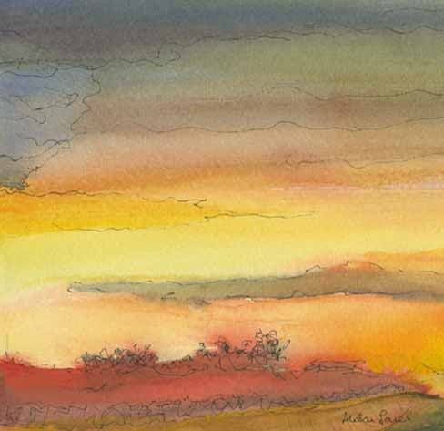 Alison Jones Beyond The Dunes I Print (COM)