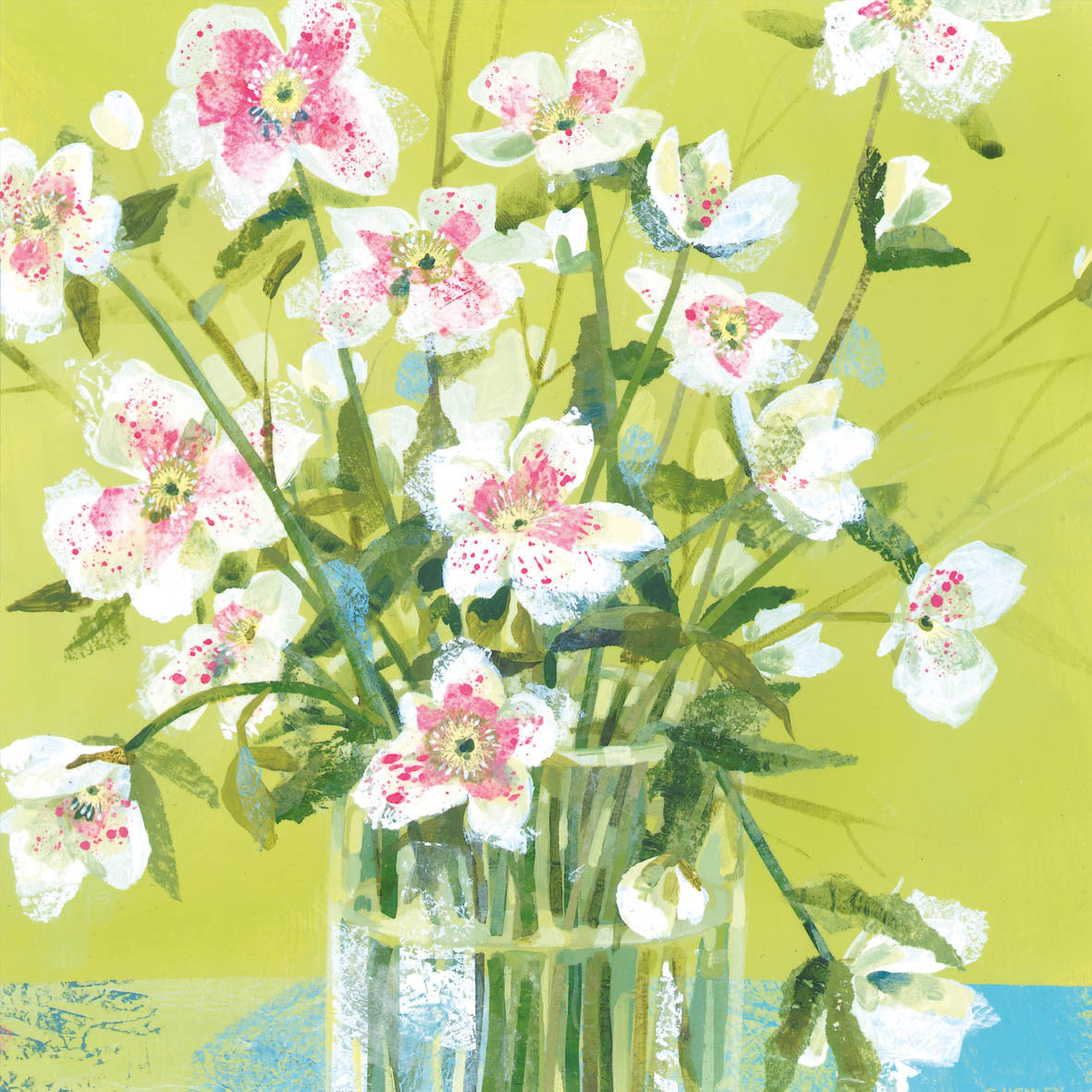 Hellebores, Claire Henley Card