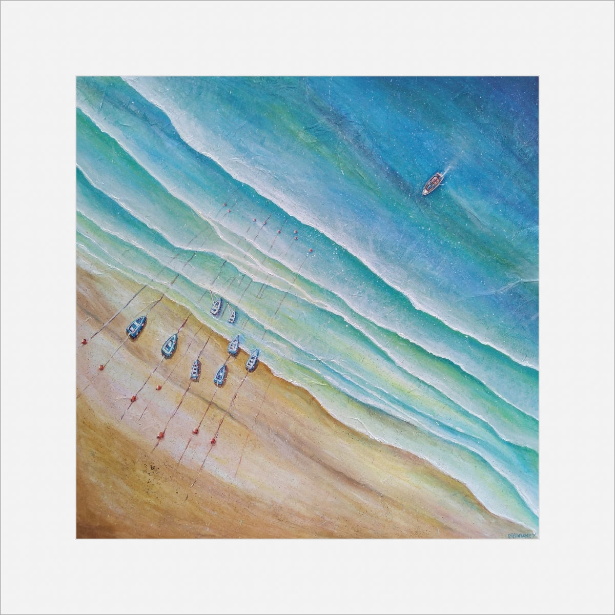 "Coming Home" print by Liz Hackney