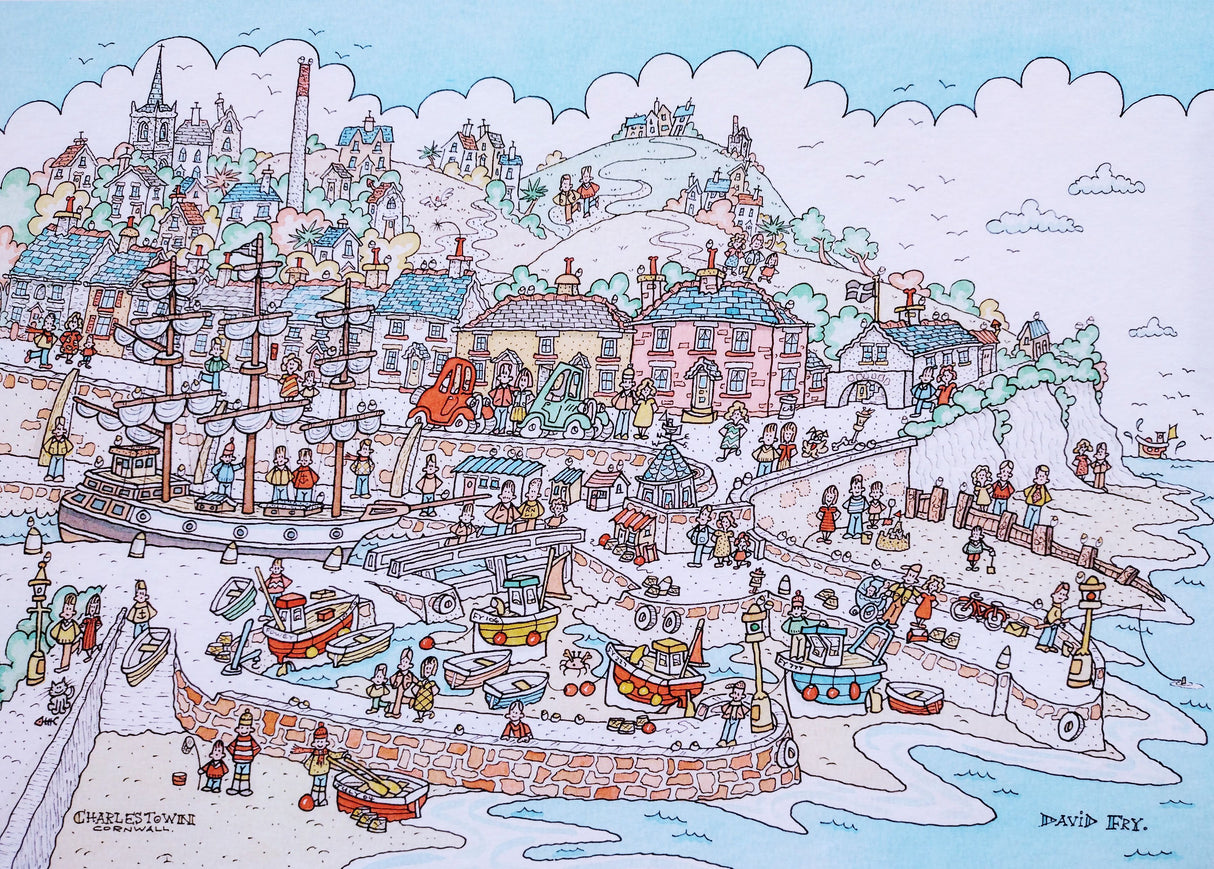 Charlestown West limited edition by David Fry (COM)