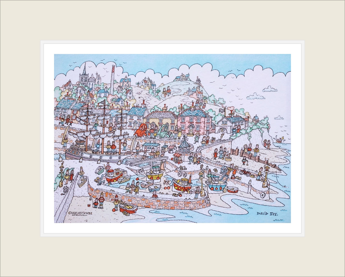 Charlestown West limited edition by David Fry (COM)