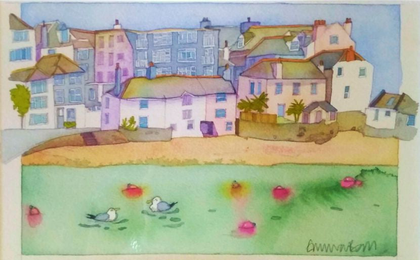 St. Ives, original painting by Emma Ball