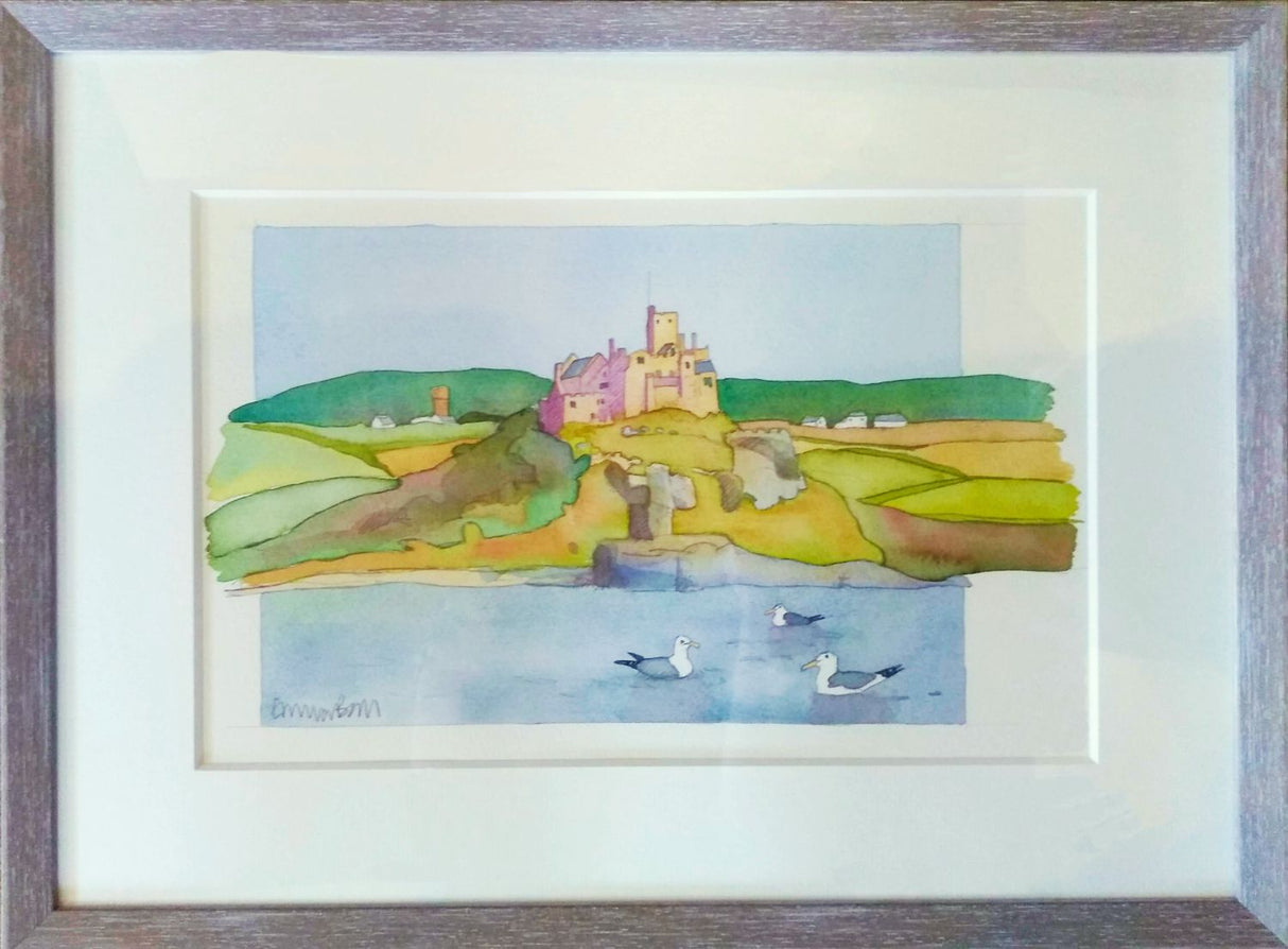 St. Michael's Mount, original painting by Emma Ball
