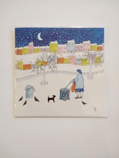 The Tartan Trolley card